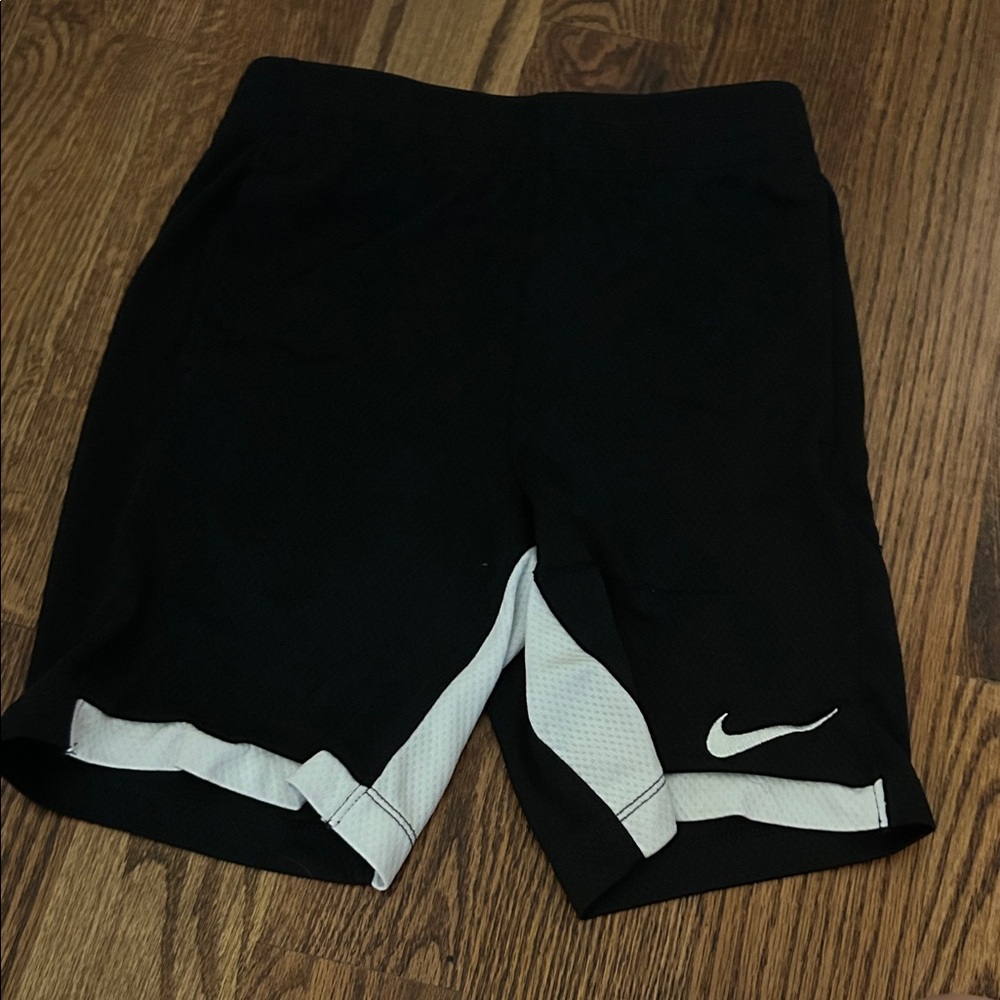Nike Black and White Sports Shorts